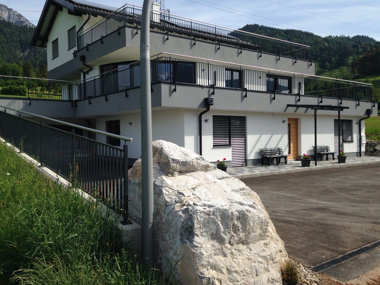 Eingang Appartement Ennstalblick - Aich-Assach