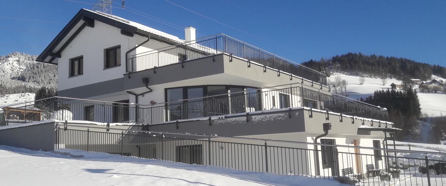 Haus Ennstalblick in Winter